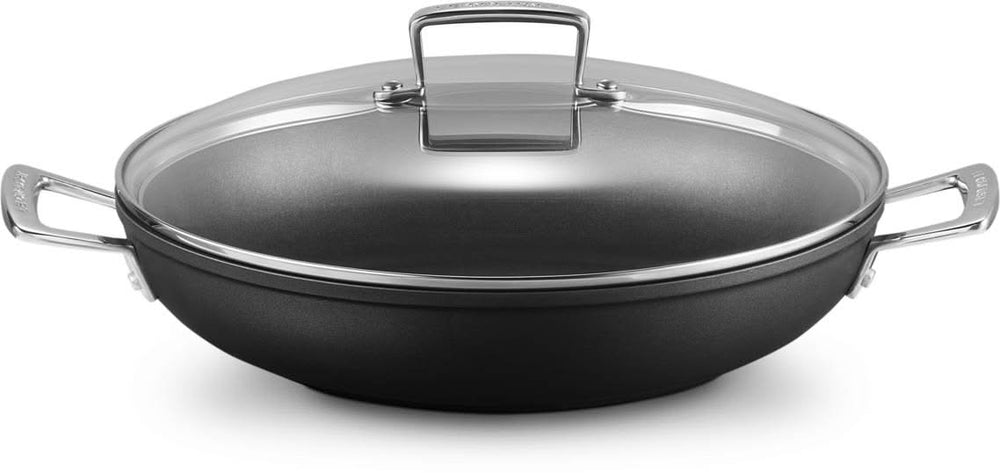 Le Creuset Hapjespan - Sauteuse - met deksel - Les Forgées TNS - ø 30 cm / 3.6 liter - standaard anti-aanbaklaag