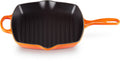 Le Creuset Griddle Pan Signature Volcanic - 26 x 26 cm - enamelled non-stick coating