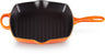 Le Creuset Griddle Pan Signature Volcanic - 26 x 26 cm - enamelled non-stick coating