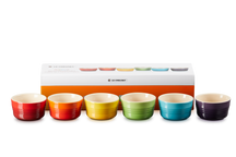 Le Creuset Ramekins Rainbow - ø 8 cm / 100 ml - 6 Pieces