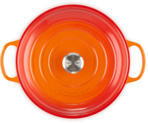 Le Creuset Casserole Campagnard Signature Volcanic - ø 30 cm / 3.5 Liter