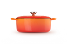 Le Creuset Casserole Oval Signature Volcanic - ø 29 cm / 4.7 Liter