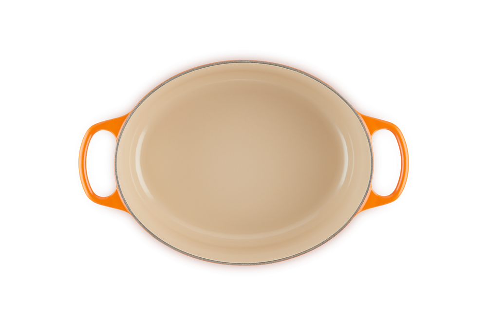 Le Creuset Casserole Oval Signature Volcanic - ø 29 cm / 4.7 Liter