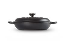 Le Creuset Braadpan Signature - Campagnard - Matt Black - Ø 30 cm / 3.5 liters