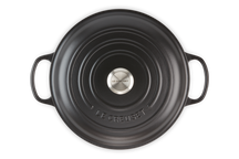 Le Creuset Braadpan Signature - Campagnard - Matt Black - Ø 30 cm / 3.5 liters