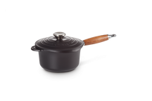 Le Creuset Saucepan - with lid - Tradition - Satin Black - ø 18 cm / 1.8 Liter