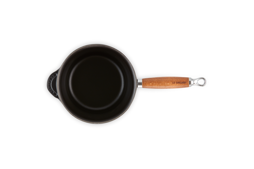 Le Creuset Saucepan - with lid - Tradition - Satin Black - ø 18 cm / 1.8 Liter