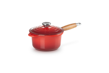 Le Creuset Saucepan - with lid - Tradition - Cerise - ø 18 cm / 1.8 Liter