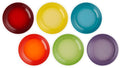 Le Creuset Ontbijtbord / Dessertbord - Rainbow - ø 22 cm - 6 stuks