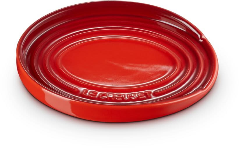 Le Creuset Spoon Holder Oval Cerise 15 cm