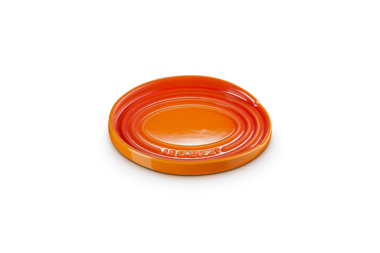 Le Creuset Spoon Holder Oval Volcanic 15 cm