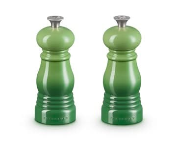 Le Creuset Mini Salt and Pepper Set Bamboo 11 cm