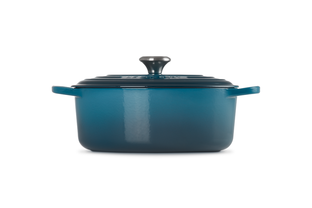 Le Creuset Braadpan Signature - Ovaal - Deap Teal - ø 29 cm / 4.7 liter