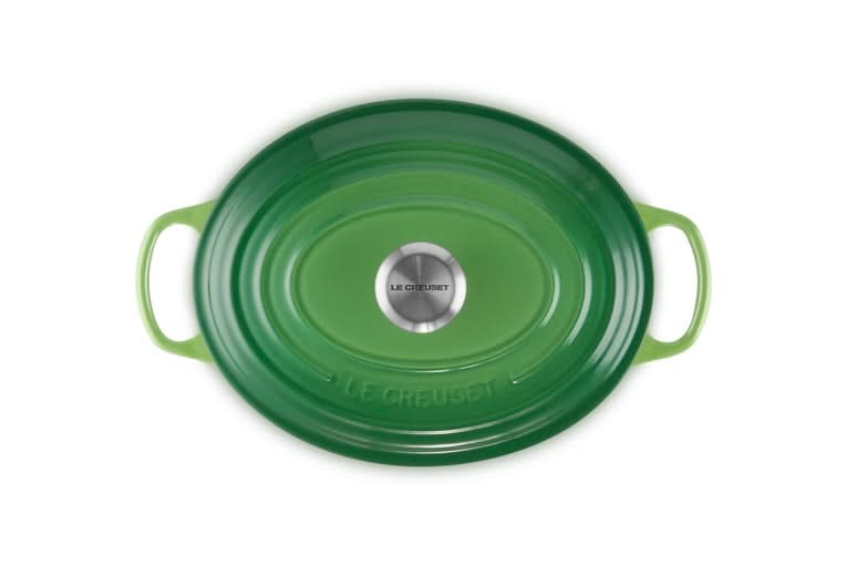 Le Creuset Casserole Oval Signature Bamboo - ø 31 cm / 6.3 Liter