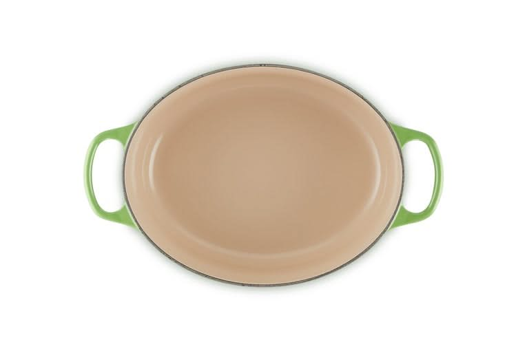 Le Creuset Casserole Oval Signature Bamboo - ø 31 cm / 6.3 Liter