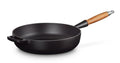 Le Creuset Skillet Signature Satin Black - ø 28 cm / 3.6 Liter - enamelled non-stick coating