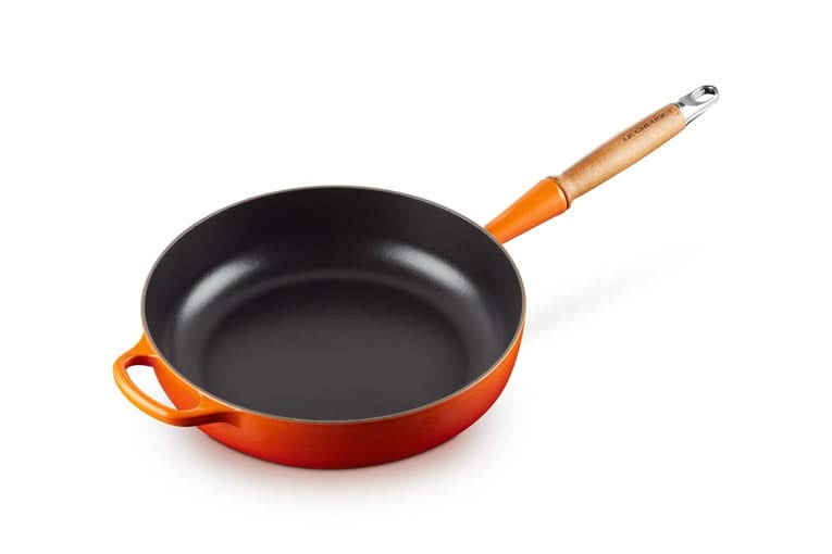 Le Creuset Skillet Signature Volcanic - ø 28 cm / 3.6 Liter - enamelled non-stick coating