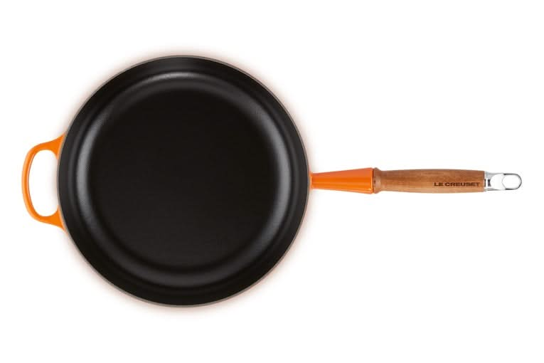 Le Creuset Skillet Signature Volcanic - ø 28 cm / 3.6 Liter - enamelled non-stick coating