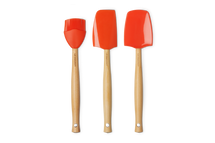 Le Creuset Spatula Set - 3 Pieces - Premium - Volcanic