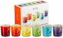 Le Creuset Mugs Rainbow 350 ml - 6 Pieces