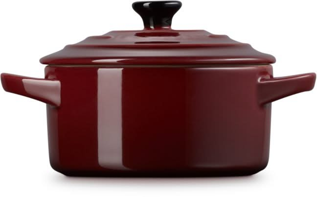 Le Creuset Serveerpan / Mini Braadpan Signature - Garnet - ø 10 cm / 250 ml