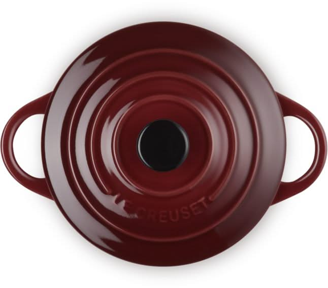 Le Creuset Serveerpan / Mini Braadpan Signature - Garnet - ø 10 cm / 250 ml