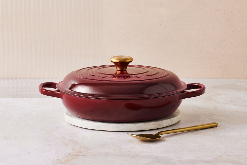 Le Creuset Casserole Signature - Campagnard - Garnet - 30 cm / 3,5 litres