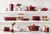 Le Creuset Casserole Signature - Campagnard - Garnet - 30 cm / 3,5 litres