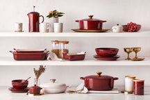 Le Creuset Braadpan Signature - Campagnard - Garnet -  30 cm / 3.5 liter