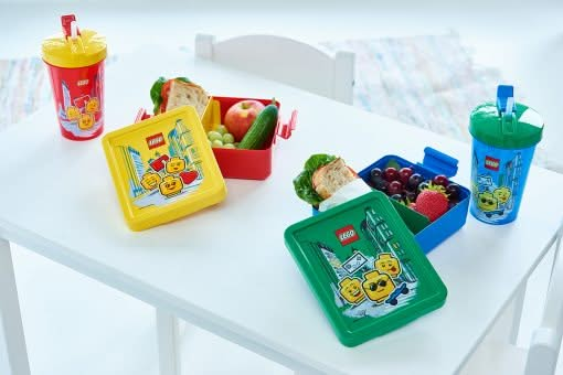 LEGO® Lunchset Classic - Groen/ Blauw