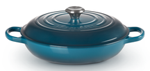 Le Creuset Casserole Campagnard Signature Deep Teal - ø 30 cm / 3.5 Liter