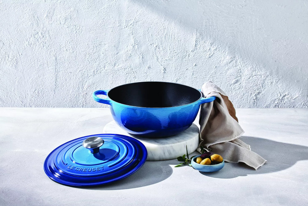 Le Creuset Braadpan Signature - Marmite - Azure - ø 26 cm / 4.1 liter