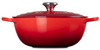 Le Creuset Braadpan Signature - Marmite - Kersenrood - ø 26 cm / 4.1 liter