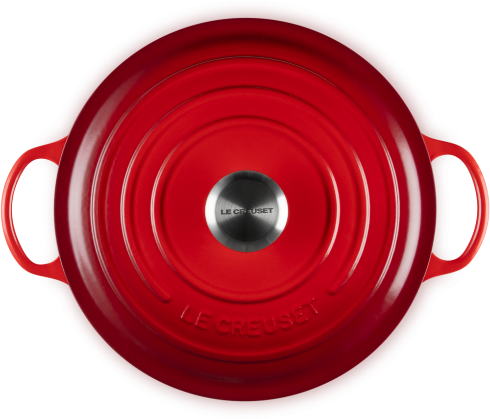 Le Creuset Braadpan Signature - Marmite - Kersenrood - ø 26 cm / 4.1 liter