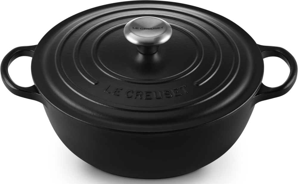 Le Creuset Casserole Marmite Satin Black - ø 26 cm / 4.1 Liter