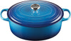 Le Creuset Braadpan Signature - Ovaal - Azure - ø 33 cm / 7.5 liter