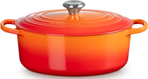 Le Creuset Casserole Oval Signature Volcanic - ø 29 cm / 4.7 Liter