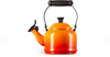 Le Creuset Fluitketel Demi - Oranjerood - 1.1 liter