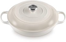 Le Creuset Braadpan Signature - Campagnard - Meringue - ø 30 cm / 3.5 liter