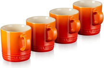 Le Creuset Mugs Volcanic 350 ml - 4 Pieces