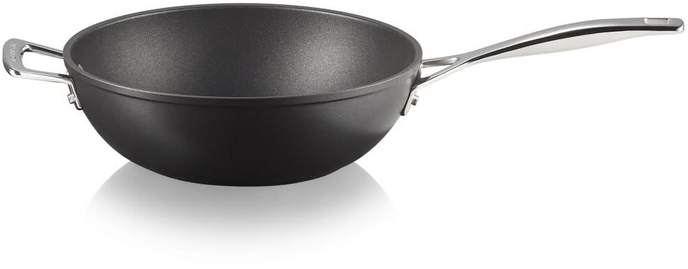 Le Creuset Wok - with steel - Les Forgees TNS - ø 26 cm / 3.4 Liter - standard non-stick coating