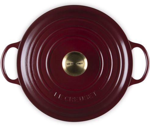 Le Creuset Braadpan Signature - Marmite - Garnet - ø 26 cm / 4.1 liter