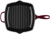 Le Creuset Grillpan Signature - Garnet - 26 x 26 cm - geëmailleerde anti-aanbaklaag