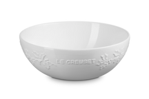 Le Creuset Serveerbowl - Holly Christmas - Wit - ø 25 cm