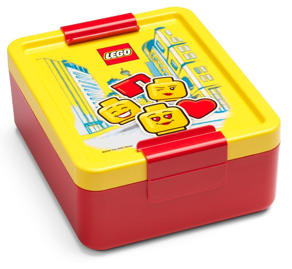 LEGO® Lunchset Classic Girls - Geel/ Rood