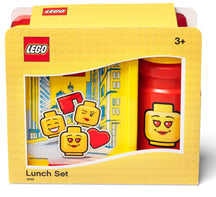 LEGO® Lunchset Classic Girls - Yellow/ Red