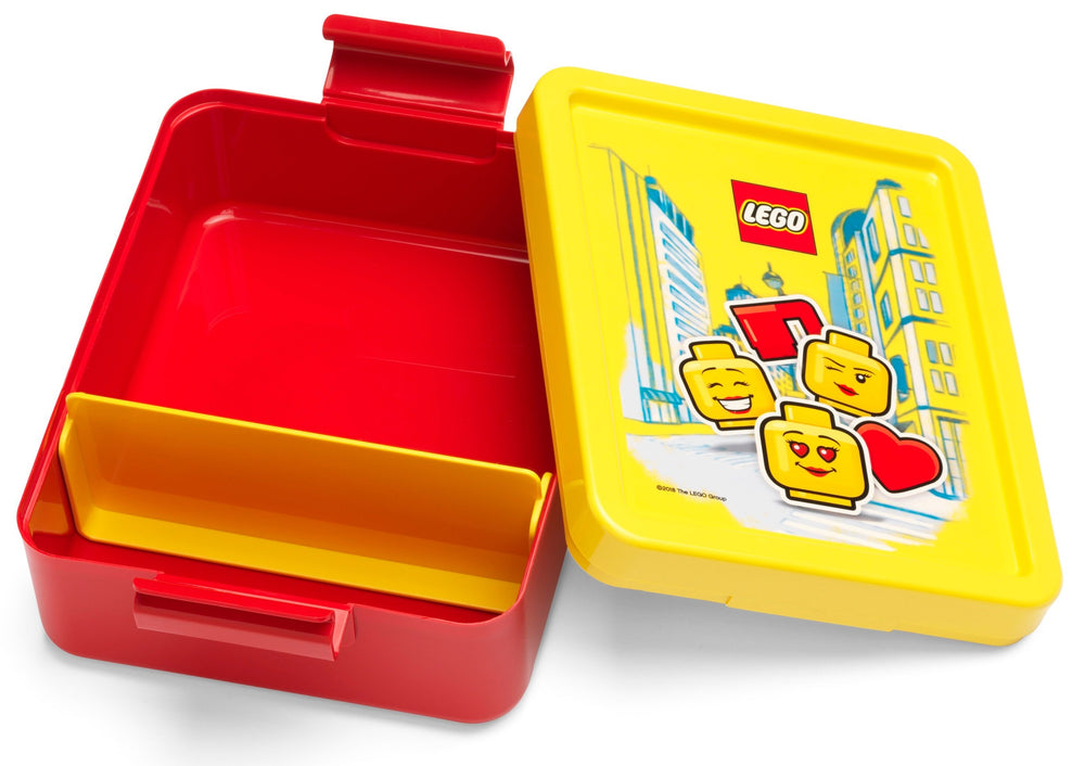 LEGO® Lunchset Classic Girls - Geel/ Rood