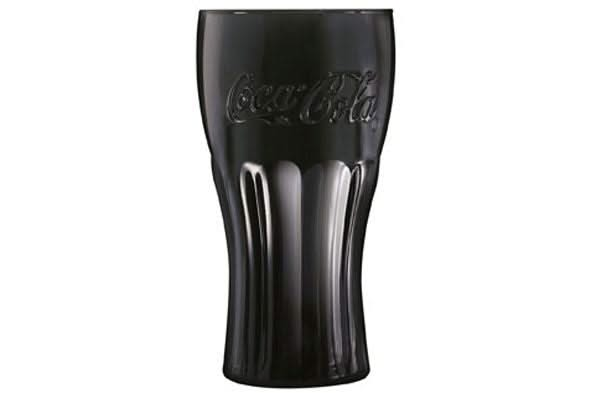 Coca Cola Glass Black 370 ml