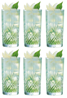 Luminarc Long Drink Glasses Eugene 380 ml - 6 Pieces