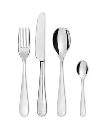 Alessi Cutlery Set Nuovo Milano - 5180S24M - Monoblock - 24-Piece - by Ettore Sottsass